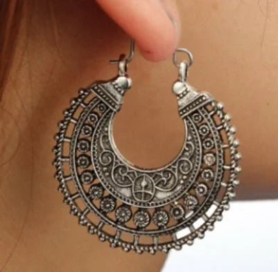 Bohemian Ethnic Earrings | Handmade Statement Jewelry for Women - HalleBeauty